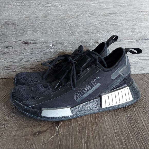 Adidas NMD R1 Spectoo Women’s Athletic Sneaker Running Shoe Black Glitter GZ9288 - Picture 4 of 13